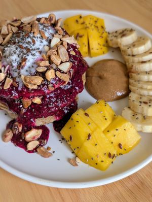 Oat Pancakes - so yummy 😋 at KURUMI in Da Nang