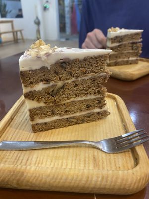Carrot cake   at KURUMI in Da Nang