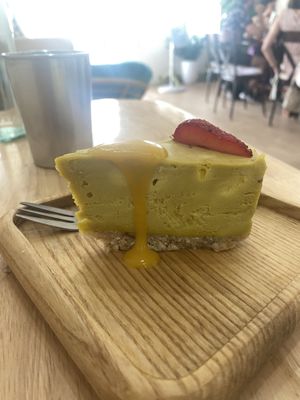 Mango passion fruit cheesecake  at KURUMI in Da Nang