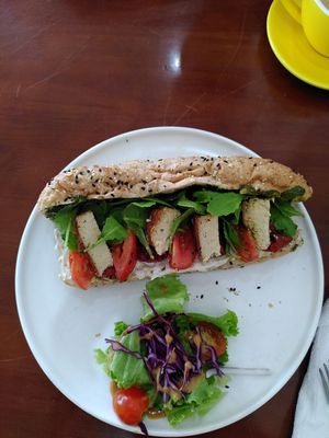 banh mi with brie at KURUMI in Da Nang