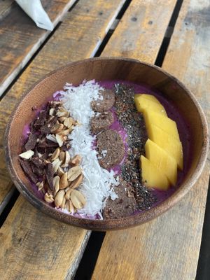 Dragon fruit smoothie bowl  at KURUMI in Da Nang