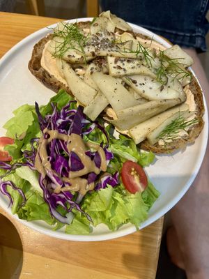 mushroom toast  at KURUMI in Da Nang