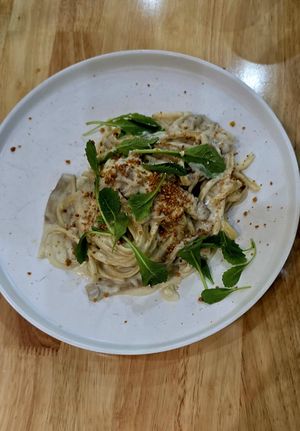 Pasta Alfredo at KURUMI in Da Nang
