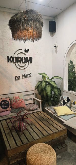 Entrance sign at KURUMI in Da Nang