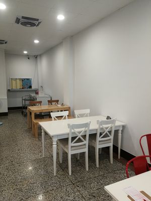 Interior of the new eatery. at DòuFu Diàn Zǐ 豆腐店仔 in Hualien