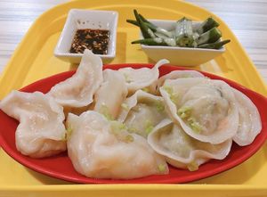 Taiwanese gyoza at Taiwan Xiao Xiao in Bangkok