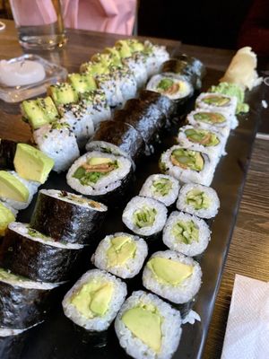 The best vegan sushi! at Hofu in Koege