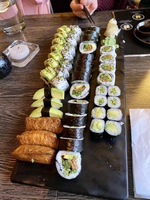 The best vegan sushi! at Hofu in Koege