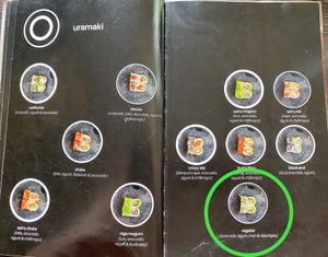 Vegan Uramaki at Hofu in Koege