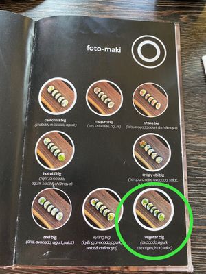 Vegan Foto-maki at Hofu in Koege