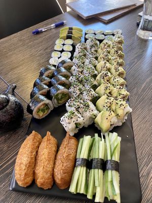 Vegan all you can eat at Hofu in Koege