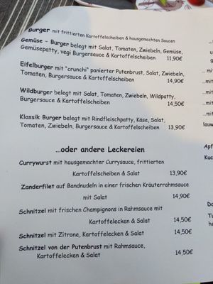 Vegane Burger at Hüftgold Essen und Trinken in Monschau