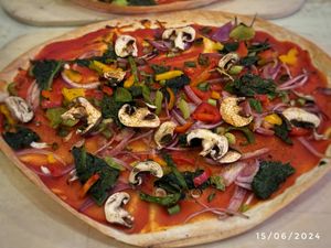 Flammekueche…😡 at Hüftgold Essen und Trinken in Monschau