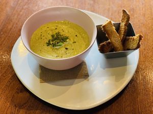 Crema de zanahoria  at BaoVegan in Cancun