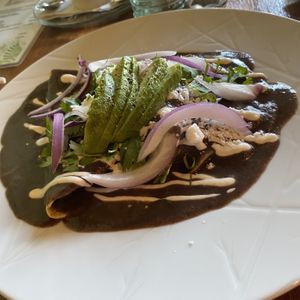 Frijolados at BaoVegan in Cancun