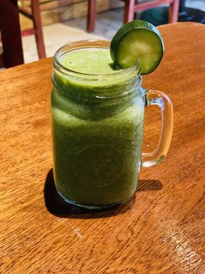 Healthy green  at BaoVegan in Cancun