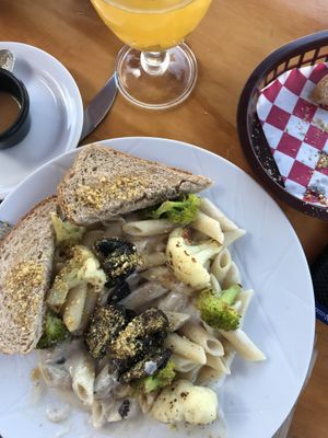 Pasta Alfredo   at BaoVegan in Cancun