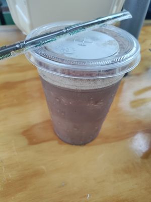 Mocha at BaoVegan in Cancun