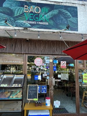   at BaoVegan in Cancun