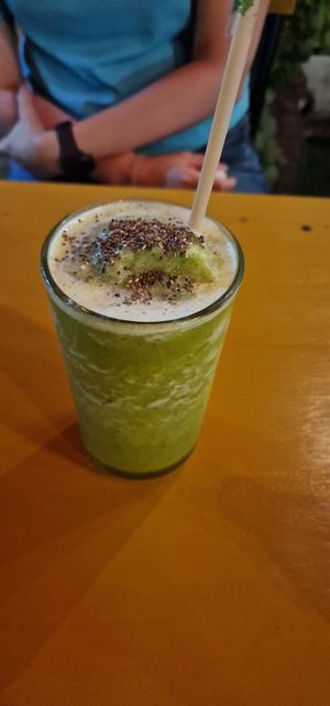 Pineapple mocktail at BaoVegan in Cancun