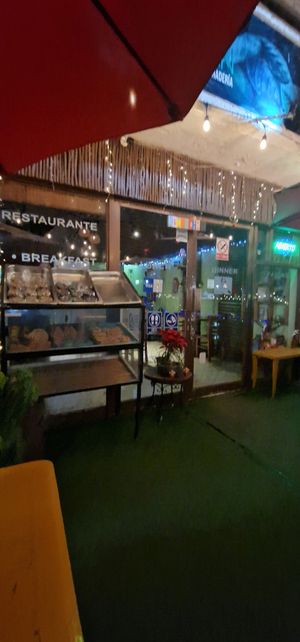 Entrance at BaoVegan in Cancun