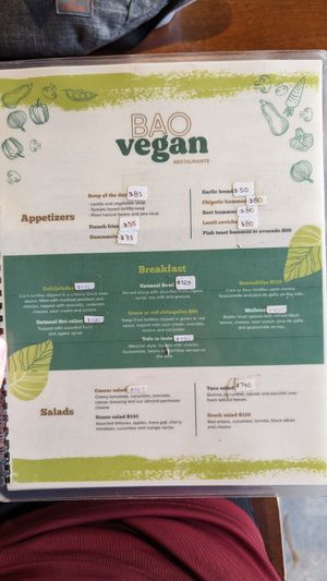  at BaoVegan in Cancun
