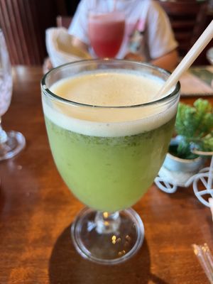 Mojito y agua de sandía  at BaoVegan in Cancun