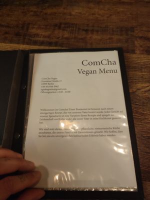  at Comcha Vegan in Berlin
