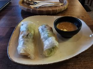 Sommerrollen at Comcha Vegan in Berlin