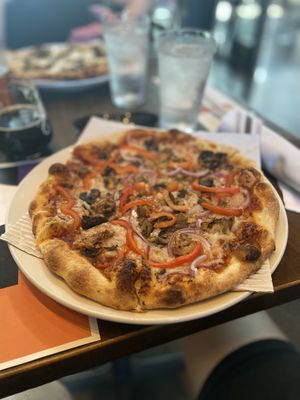 New Holland Brewing - Vegan Pizza at New Holland Brewing in Grand Rapids