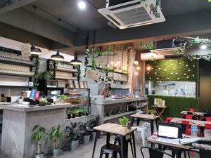 Reception area at Friendster Hub in Petaling Jaya