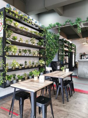 decorations at Friendster Hub in Petaling Jaya