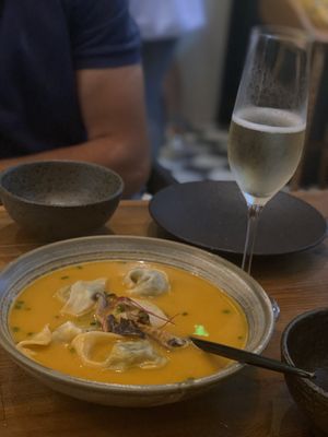 Wontons at Duli in Shanghai