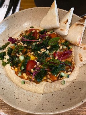 It was good but for me, I am an expert in hummus, the flavor was not hummus at Duli in Shanghai