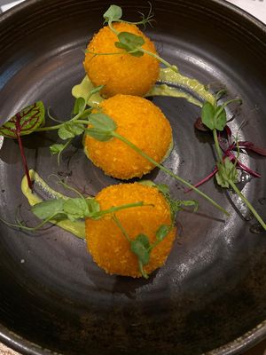 good crispy but inside didn't have much flavor at Duli in Shanghai