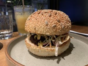 Burger  at Duli in Shanghai