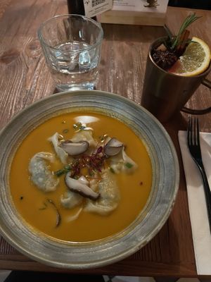 Traditional Chinese soup  at Duli in Shanghai