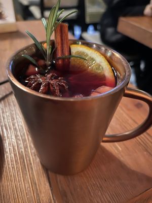 Delicious mulled winee  at Duli in Shanghai