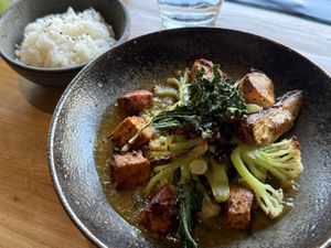 Cauliflower curry  at Duli in Shanghai