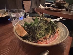 Dandan noodles  at Duli in Shanghai