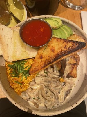 Vegan Brekki  at Bakers & Roasters in Amsterdam