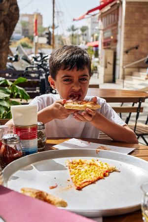  at Papi Pizza in Tel Aviv