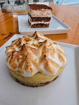 Lemon meringue at Bluerama in Koh Phangan