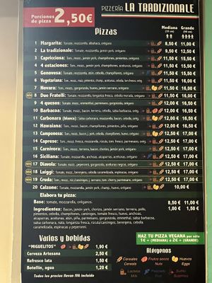   at La Tradizionale in Sevilla