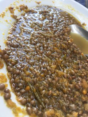 Zuppa di lenticchie  at Ristorante Vittoria in Ascoli Piceno