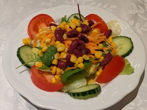 Veganer kleiner Salat at Ristorante Da Martina in Rottweil