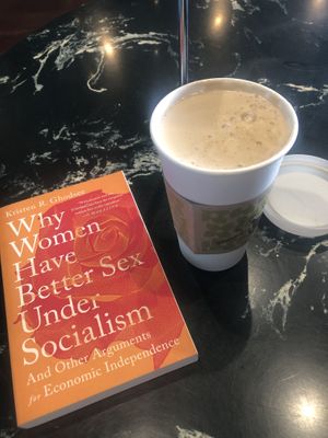 Honey I’m home cuban espresso with coconut milk at The Exchange in Colorado Springs