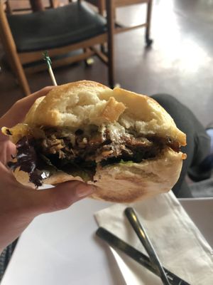 Don’t have a cow burger  at The Exchange in Colorado Springs