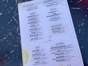 menu at Hans Im Glück - Mercedes Platz in Berlin