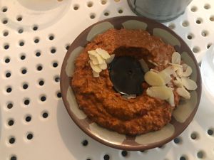 Muhammara at Tahina Bite in Budapest